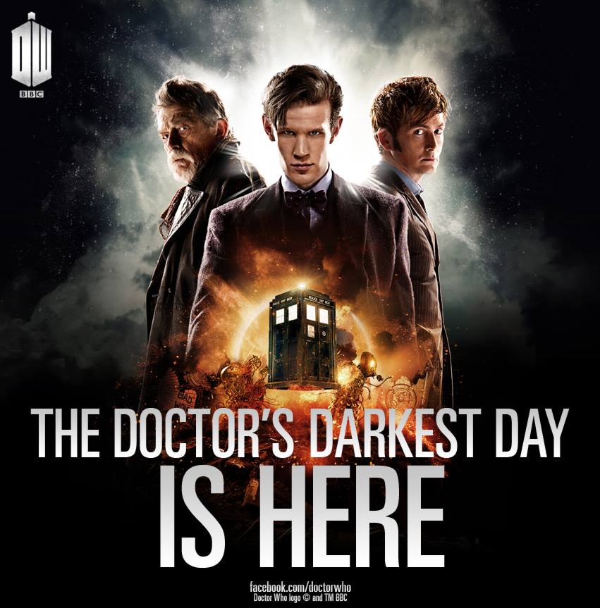 HAPPY 50TH BIRTHDAY #‎DOCTORWHO! #‎SaveTheDay #‎TheDayOfTheDoctor #‎50thanniversary.jpg